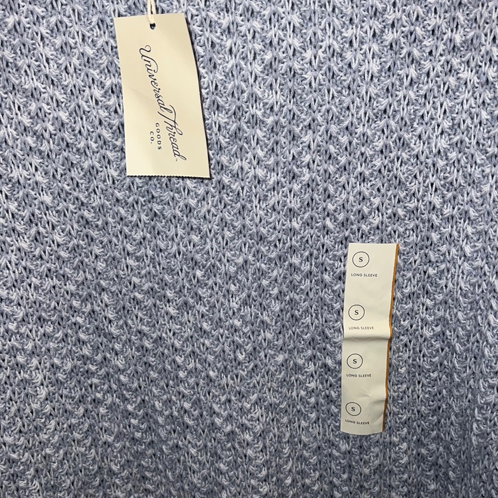 Universal Threads Light Blue Sweater NWT - Picture 3 of 5